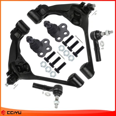 6x For 2000-2004 Dodge Dakota Durango Front Lower Control Arm Ball Joint Tie Rod - Image 1 of 4