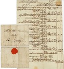 1787 LETTER BOTTFIELD JOHN WATTS BINLEY LORD CRAVEN CLEE HILL COLLIERY SHIFFNAL