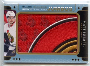 2015-16 Black Diamond Rookie Team Logo Jumbos Patch #RTL-MP Matt Puempel - Bild 1 von 1