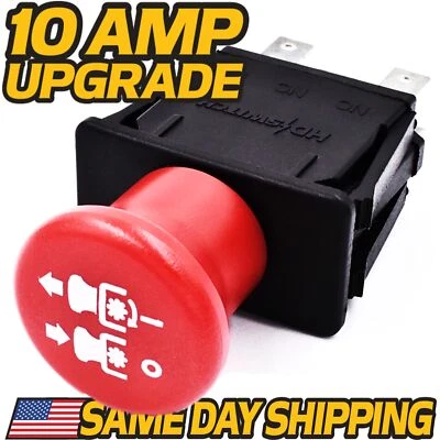 PTO Switch Fits Gravely PRO 1748, 1748H, 1752, 1752H, 1952 - 10 Amp Upgrade - Image 1 of 4