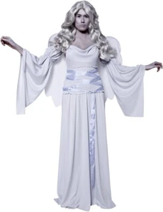 Smiffy's Costume Halloween/Carnevale Fantasma Angelo del Cimitero – Orrore Sexy - Foto 1 di 2