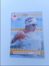 Marianne Limpert Team Canada Olympic trading card