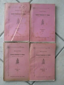 BOLETIN SOCIEDAD ENTOMOLOGICA DE ESPANA, 1918/1921. 4 volumes - Imagen 1 de 12