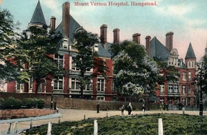 Hampstead London England Mount Vernon Hospital Vintage Postcard - Picture 1 of 2