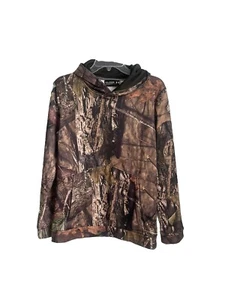 Under Armour Mossy Oak Obsession Camo Boys Hoodie Size Youth XL Loose - Picture 1 of 8