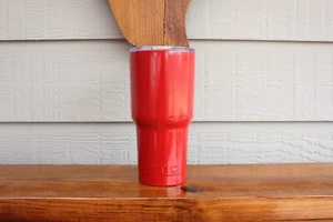 RTIC 30 oz. Stainless Steel Tumbler Bright Red Powder Coated - 1st Generation - Picture 1 of 2