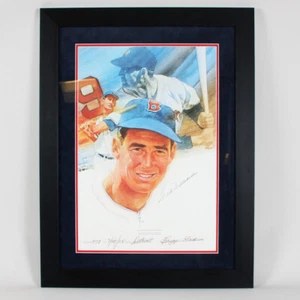 Ted Williams Signed Lithograph Red Sox - COA JSA - Picture 1 of 9