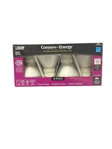 Feit R30 Reflector Conserv Energy 65W Replacement Light Bulbs 4-Pack #440076 New - Picture 1 of 1