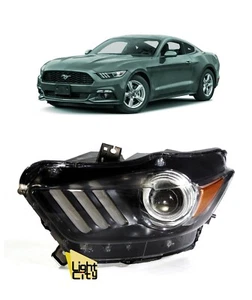 [Estilo OE] Faro conductor izquierdo para Ford Mustang 2015-2017 HID/Xenón (LED DRL) - Imagen 1 de 4