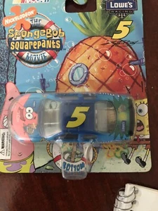#5 Lowes NASCAR / SpongeBob Squarepants Movie matchbox car  - Picture 1 of 1