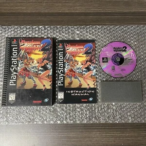 Battle Arena Toshinden 2 PlayStation 1 PS1 Disc+Long Box Case+Manual+Reg. Card - Picture 1 of 10