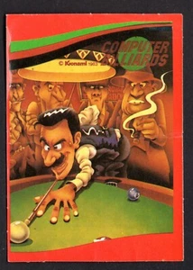COMPUTER BILLIARDS CROMO JUEGOS MSX PARA HITBIT SONY 1986 BOLLYCAO - Imagen 1 de 2