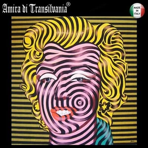ritratto marilyn monroe optical pop art pittura arte figurativa quadro su tela - Picture 1 of 12