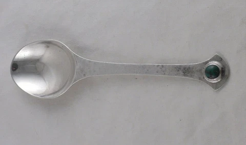 LIBERTY STERLING SILVER SPOON TURQUOISE STONE ARTS & CRAFTS Cover