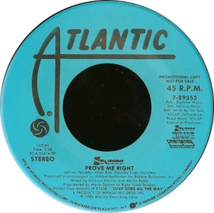 SHANNON Prove Me Right (1986 U.S. Double Side Promo 7inch) - Picture 1 of 1