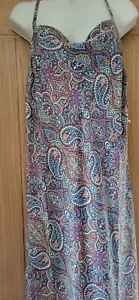 NEW Next Satin silky feel Maxi night dress slip. Size 10/12 RRP £32 BNWoT - Picture 1 of 15