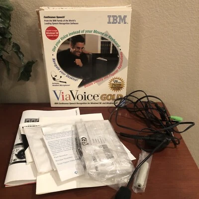 IBM ViaVoice Gold ~ Continuous Speech Recognition ~ Version 4.3 ~ VoiceType ~ CD - Image 1 of 4