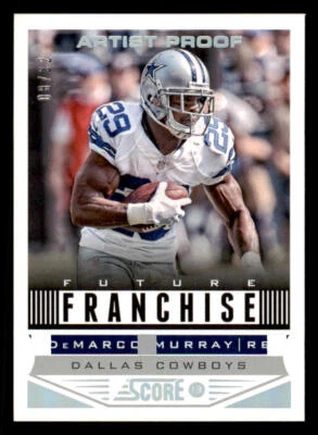 2013 Score Artist's Proof #307 DeMarco Murray FF /32 - Image 1 of 2