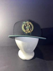 Boston Celtics Mitchell And Ness “the 1986 Finals” Snap Back OSFM Blk/grn/gld - Picture 1 of 7