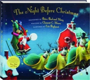 The Night Before Christmas, Hardcover Book with CD, NEW - Picture 1 of 1