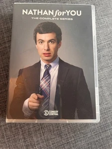 Nathan for You The Complete Series 2018 DVD 9-Disc Set Nathan Fielder Unedited - Picture 1 of 6