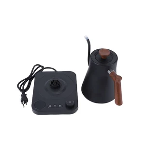 Gooseneck Electric Kettle Smart Temperature Control Pour Over Coffee Black US - Picture 1 of 2