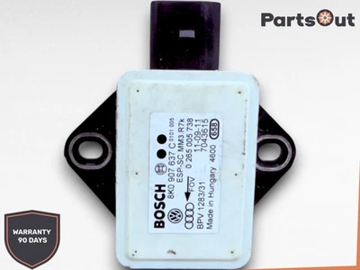 10-16 AUDI S4 S5 A4 A5 Q5 B8 YAW Rate Acceleration Sensor Module 8K0907637C OEM - Image 1 of 4