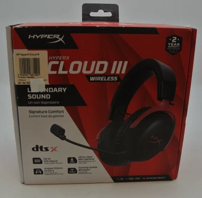 HyperX Cloud III Wireless Gaming-Headset Legendary Sound "GUT" *HÄNDLER* - Bild 1 von 4
