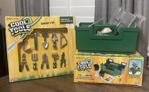1995 Playskool Cool Tools Lawn 2 In 1 Garden Collectors Set Mini NOS New Vtg - Picture 1 of 18