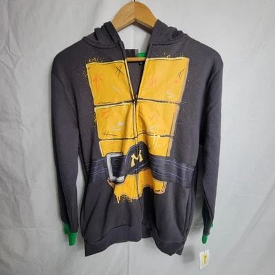 Nickelodeon TMNT Sudadera con Capucha Cremallera Miguel Ángel XL Nueva Con Etiquetas  Foto 1 de 4