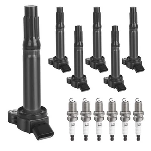 Ignition Coil Pack Spark Plugs Replacement for 3.5 V6 Toyota Sienna Avalon Ca... - Picture 1 of 9