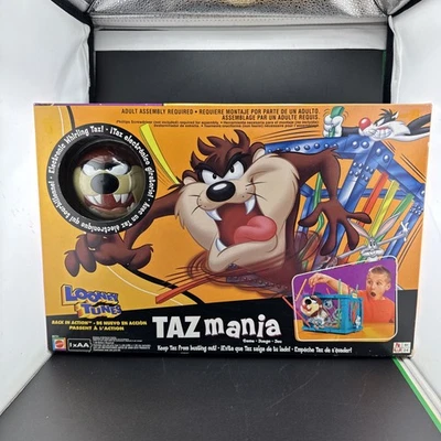 Looney Tunes Mattel Taz Mania Back in Action Board Game 2003 NIB Vintage - Image 1 of 4