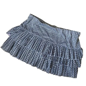 Lucky in Love Womens Pleated Tennis Skirt Skort Geometric Print Size L - Picture 1 of 9