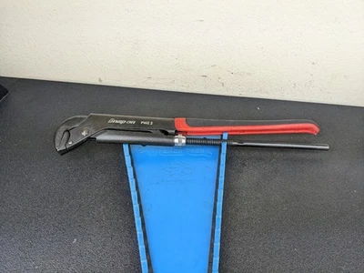 #bl930 Snap On Tools PWZ2 17" Red Black Soft Grip Handle Pliers Wrench - Image 1 of 4