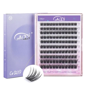 Lash Clusters, Eyelash Clusters 120PCS C Curl Individual Lashes, Wispy Cluster E - Picture 1 of 12