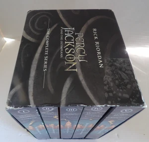Percy Jackson and the Olympians: 5 Books Boxed complete Set by Rick Riordan - Picture 1 of 11