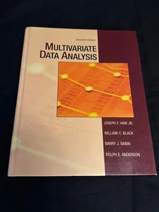 Multivariate Data Analysis 7th Ed 🇺🇸 Hardcover – Hair, Black, Babin, Anderson - Picture 1 of 3