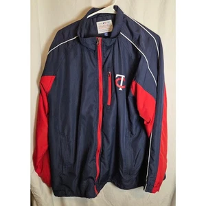 Minnesota Twins MLB GIII Sports Windbreaker Jacke XL blau rot - Bild 1 von 14
