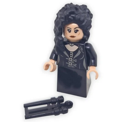 LEGO Harry Potter Bellatrix Lestrange hp483 Zauberer Minifigur Zauber Unbedruckt - Bild 1 von 3