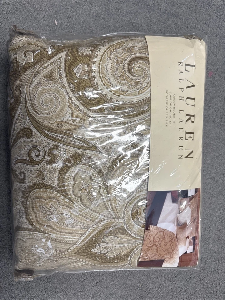 Lauren Ralph Lauren Bedding Desert Spa Queen Bedskirt