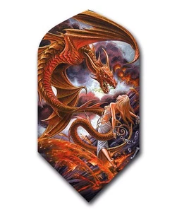 Alchemy Force of Vesuvius Slim Dart Flights - Picture 1 of 1