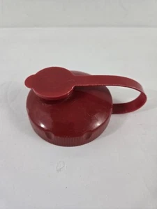 Vintage Rubbermaid Lid 1C95 Lid ONLY Fits 1 Pint 16oz Drink Red - Picture 1 of 5