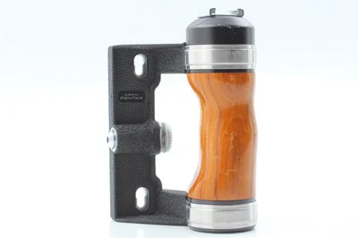 [Exc+5] ASAHI PENTAX Wood Hand Grip For 6x7 67 67II  From JAPAN - Image 1 of 4
