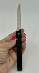 CRKT 7096 CEO GENTLEMAN'S FLIPPER KNIFE IKBS PIVOT GRN HANDLE 3.35" AUS-8 BLADE - Picture 1 of 10