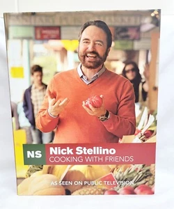 Nick Stellino Cooking With Friends - Hardcover By Nick Stellino - Like New - Picture 1 of 2