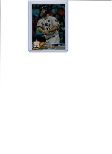 2018 Topps Baseball Series 2 Evan Gattis #375 Rainbow Foil - Picture 1 of 1