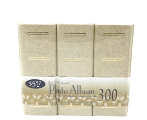 Big Max Fotobibliothek Band Set hält 300 4x6 3x5 Fotos Beige Neu - Bild 1 von 5