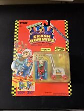Crash Test Dummies Skid the Kid & Baby Stroller Figure Tyco 1991 New