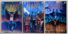 Complete Set of 3 Batman Manbat #1, #2 & #3 - 1995 DC - John Bolton - VFn/NM 9.0