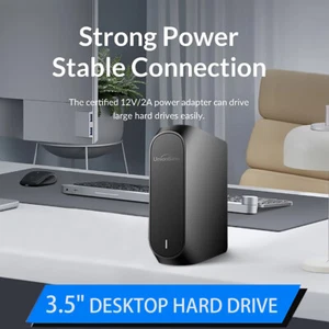 4/8/10/12/14/18TB 3,5" Externe Desktop Festplatte 7200 RPM HDD,USB3.2 SuperSpeed - Bild 1 von 12